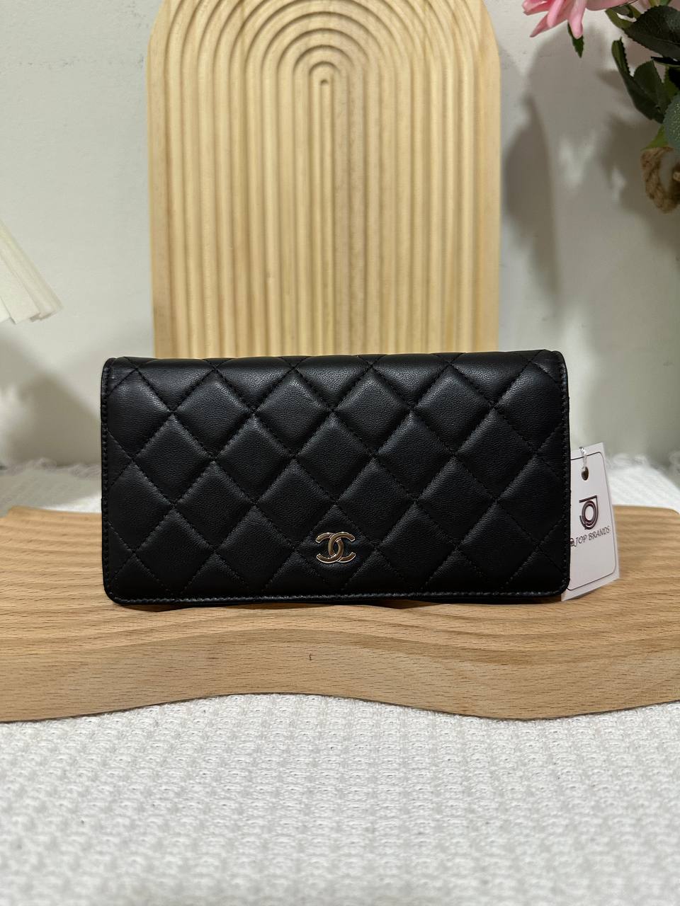 Chanel Flap Long Wallet 92 New