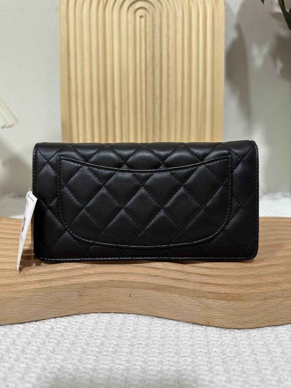 Chanel Flap Long Wallet 92 New - Image 3