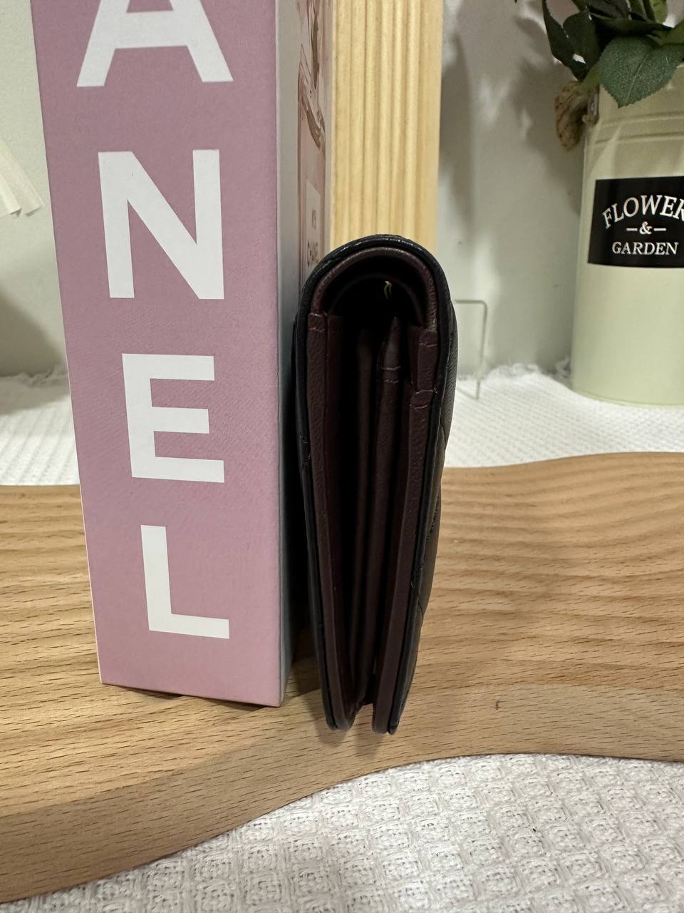 Chanel Flap Long Wallet 92 New - Image 4