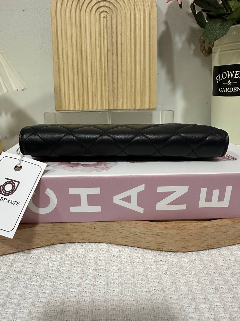 Chanel Flap Long Wallet 92 New - Image 6