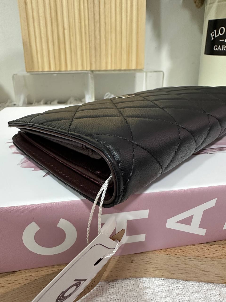 Chanel Flap Long Wallet 92 New - Image 7