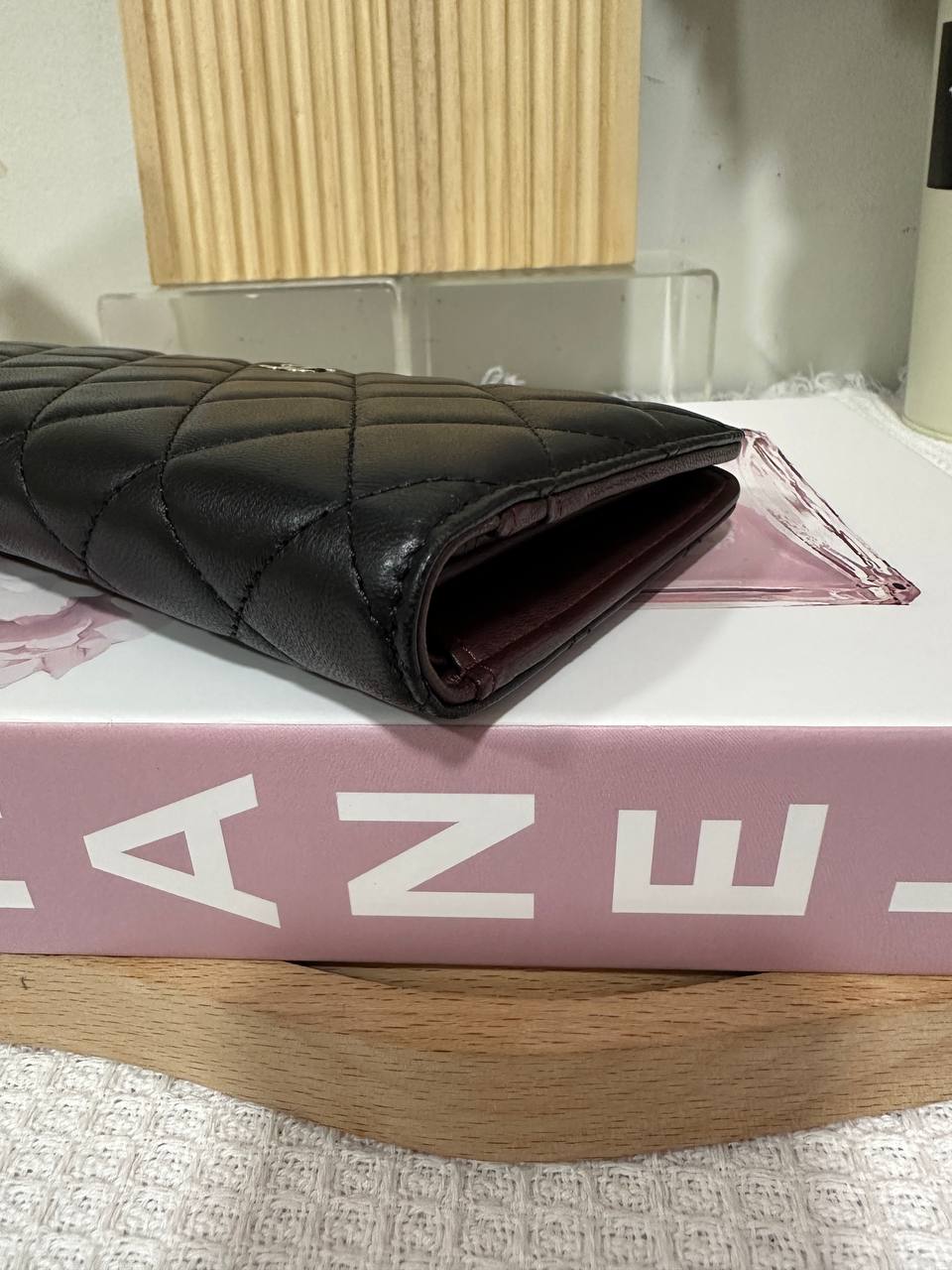 Chanel Flap Long Wallet 92 New - Image 8