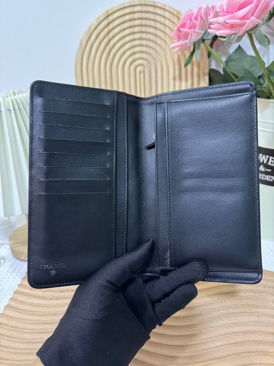 Chanel Leboy Flap Long Wallet SN28 92 New - Image 8