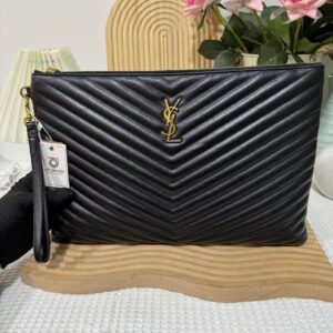 YSL Large Hand Clutch 95 New