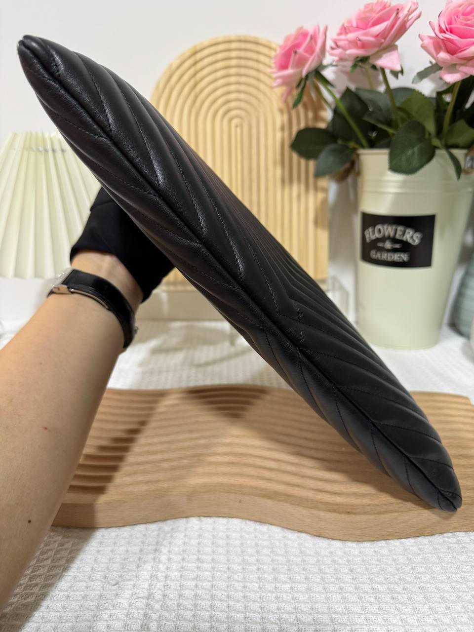 YSL Large Hand Clutch 95 New - Image 6