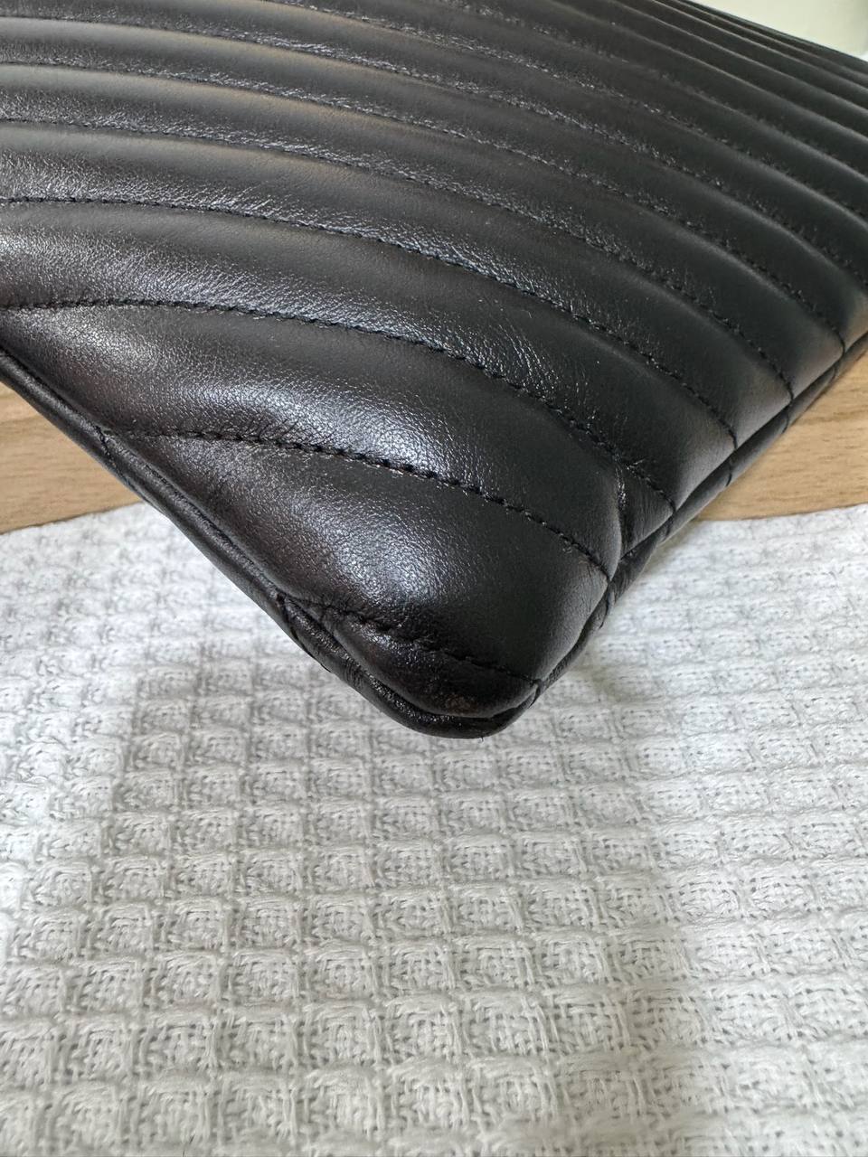 YSL Large Hand Clutch 95 New - Image 8